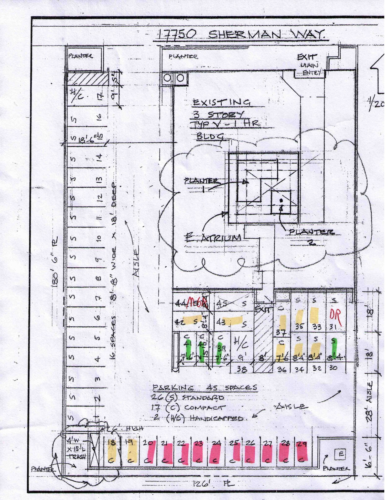 17742-17750 Sherman Way, Reseda, CA for lease Site Plan- Image 1 of 31