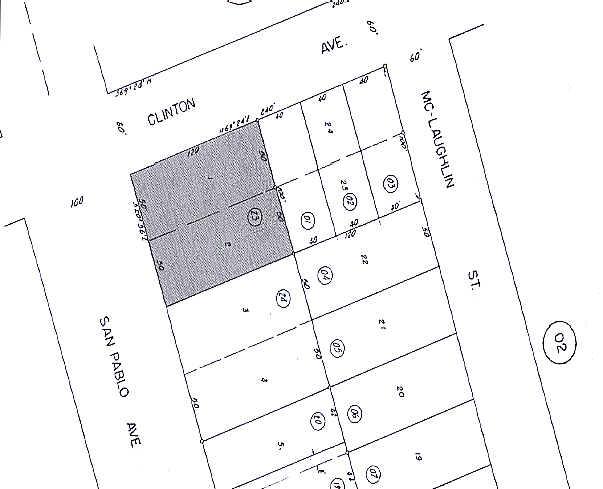 12488-12492 San Pablo Ave, Richmond, CA for sale - Plat Map - Image 2 of 3