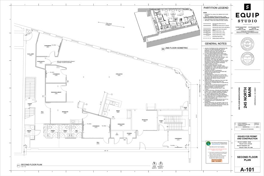 245-247 N Main St, Greenville, SC for lease - Building Photo - Image 2 of 2