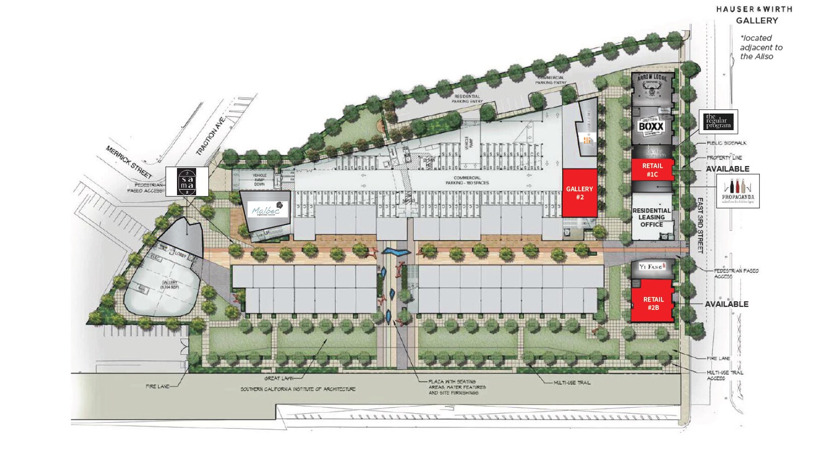 950 E 3rd St, Los Angeles, CA for lease Floor Plan- Image 1 of 2
