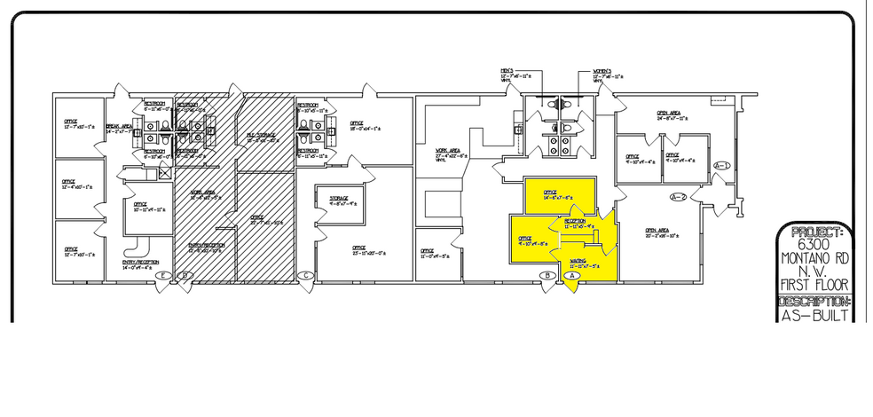 6300 Montano Rd NW, Albuquerque, NM for lease - Floor Plan - Image 2 of 7