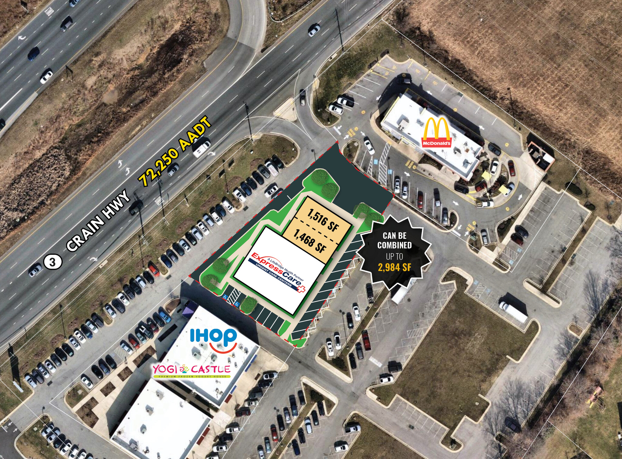 885 State Route 3 N, Gambrills, MD for sale Aerial- Image 1 of 1