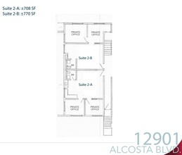 12901 Alcosta Blvd, San Ramon, CA for lease Floor Plan- Image 1 of 1