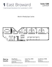 1 E Broward Blvd, Fort Lauderdale, FL for lease Floor Plan- Image 1 of 1