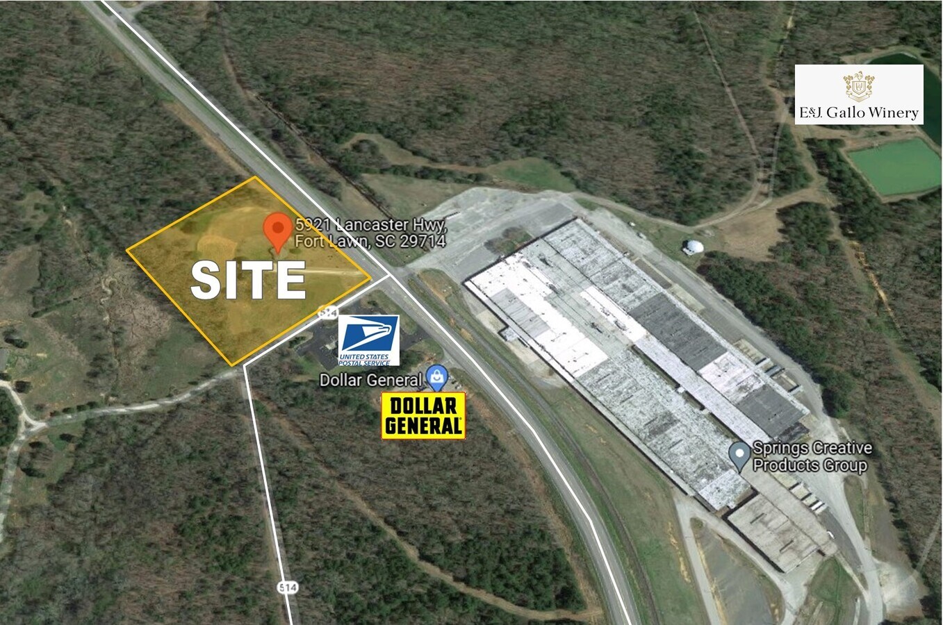 5921 Lancaster Hwy, Fort Lawn, SC 29714 Land for Sale