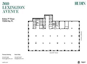 560 Lexington Ave, New York, NY for lease Floor Plan- Image 2 of 2