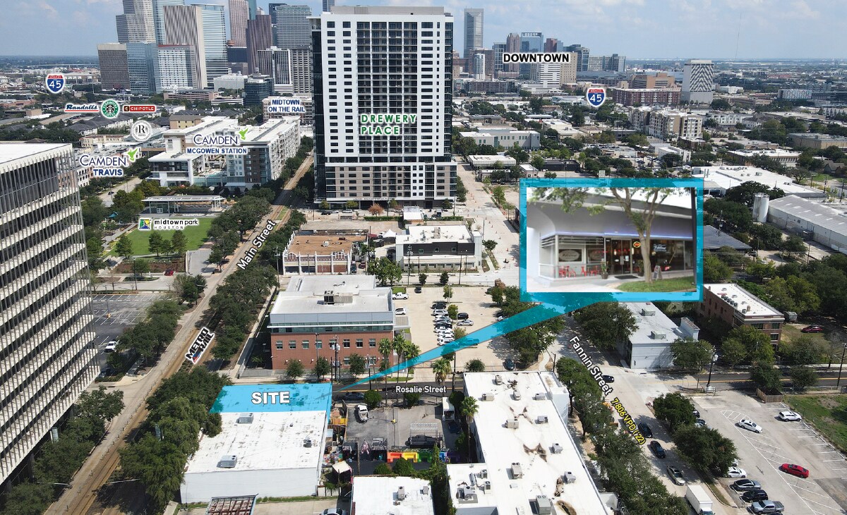 3101-3109 Main St, Houston, TX for sale Aerial- Image 1 of 1