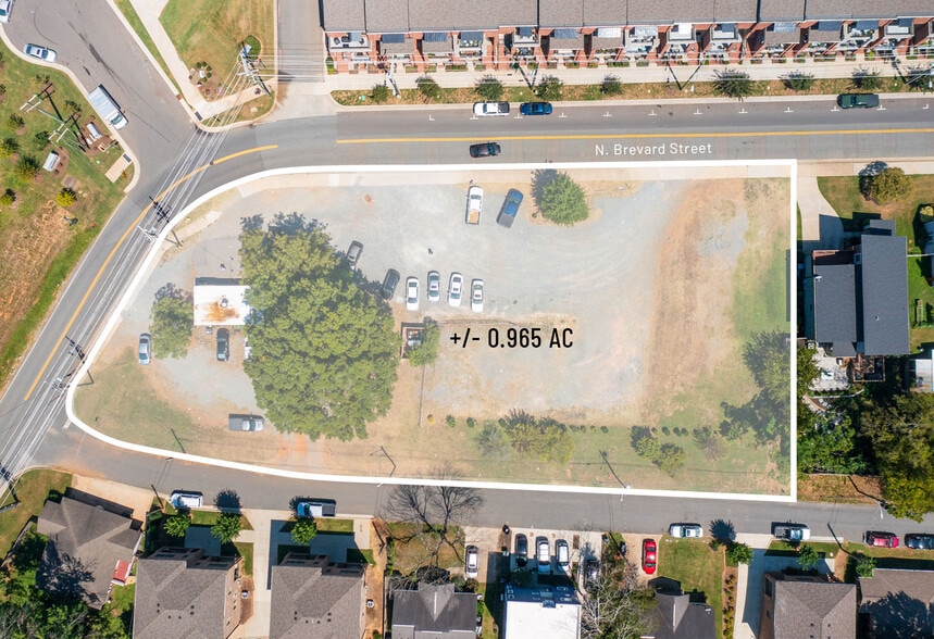 2710 N Brevard St, Charlotte, NC for sale - Aerial - Image 2 of 4