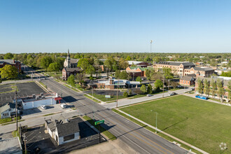 818 N Benton Ave, Springfield, MO - aerial  map view