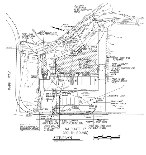 207 Route 17 South, Upper Saddle River, NJ for lease - Site Plan - Image 2 of 2