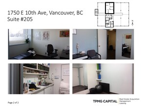 1750 E 10th Ave, Vancouver, BC for lease Building Photo- Image 2 of 3