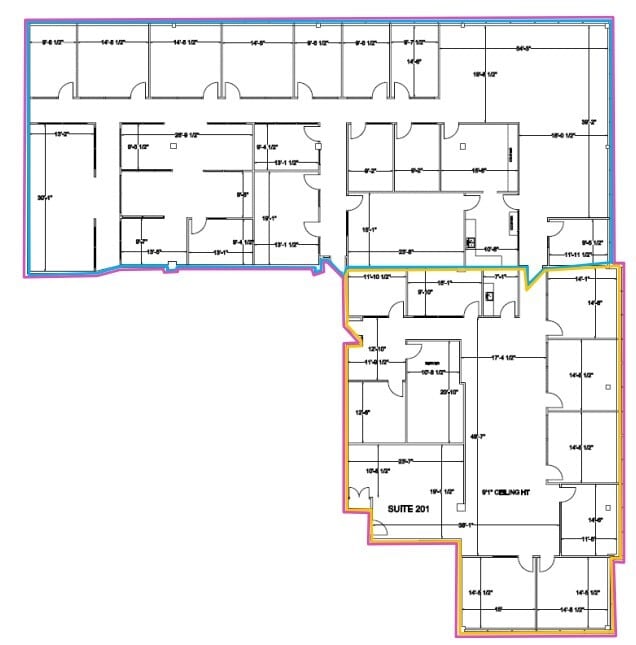 2345 Argentia Rd, Mississauga, ON for lease Floor Plan- Image 1 of 1