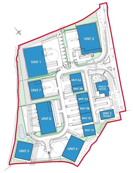 Otley Rd, Baildon for lease - Site Plan - Image 2 of 2
