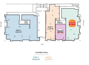 1050 B St, San Diego, CA for lease Floor Plan- Image 1 of 3