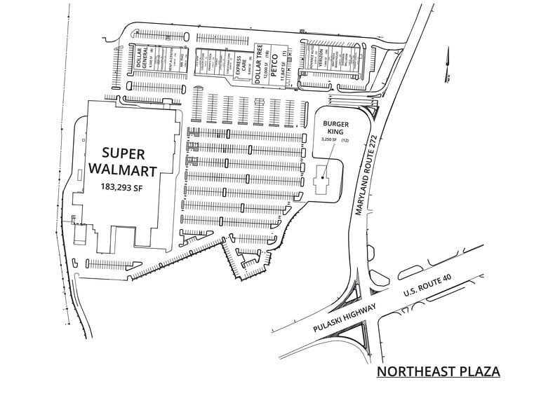 101-109 N East Plz, North East, MD for lease - Site Plan - Image 2 of 2