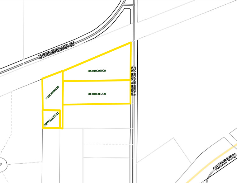 1001 & 1025 Pole Land Rd, Marion, OH for sale - Plat Map - Image 3 of 7