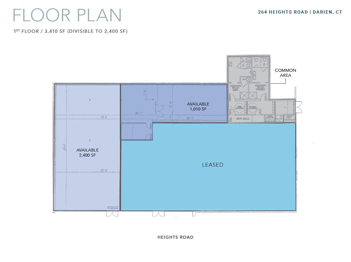 264 Heights Rd, Darien, CT for lease Floor Plan- Image 1 of 3