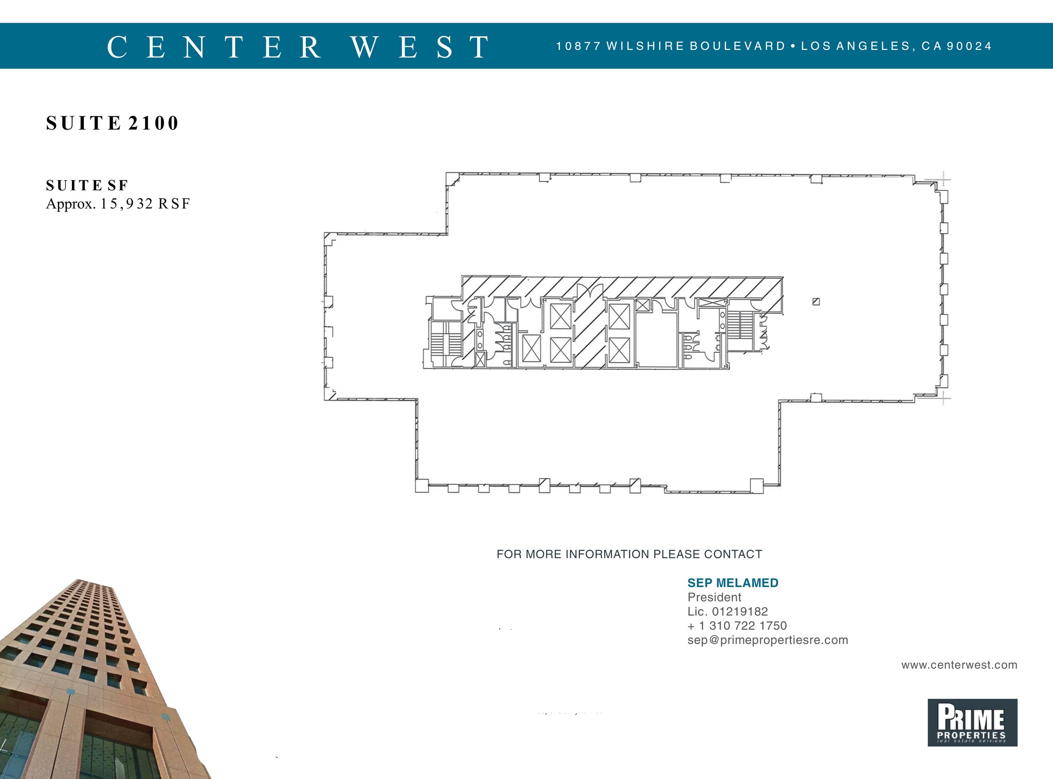 10877 Wilshire Blvd, Los Angeles, CA for lease Site Plan- Image 1 of 1