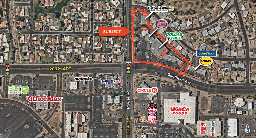 1145-1155 S Power Rd, Mesa, AZ for lease - Building Photo - Image 3 of 13