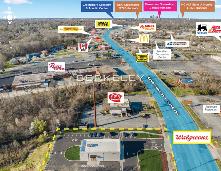 2416 Randleman Rd, Greensboro, NC for sale - Building Photo - Image 3 of 8