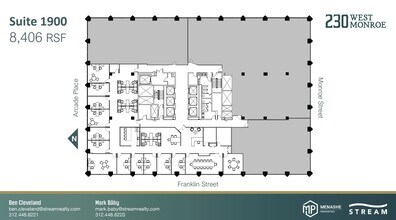 230 W Monroe St, Chicago, IL for lease Floor Plan- Image 1 of 1