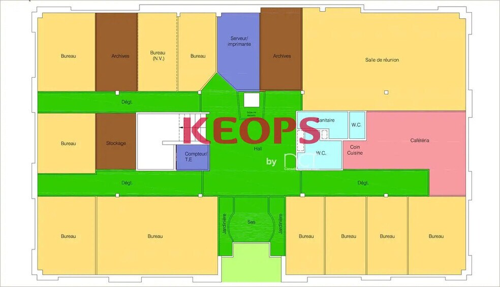 Office in Labège for lease - Floor Plan - Image 3 of 4