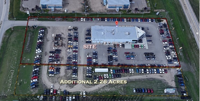 295 Burnt Park Dr, Red Deer County, AB for sale - Aerial - Image 3 of 11