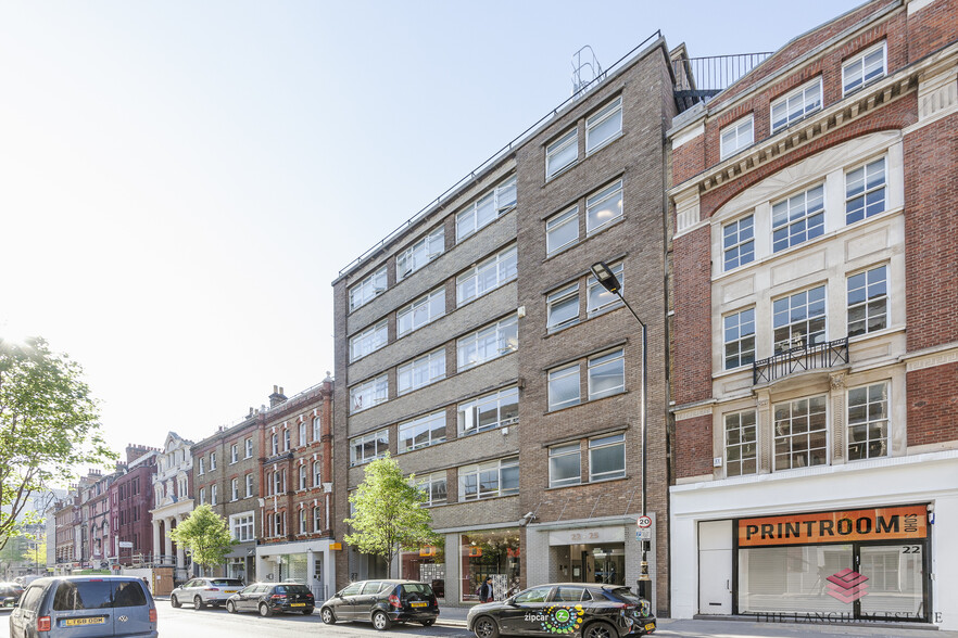 23-25 Eastcastle St, London for lease - Building Photo - Image 1 of 4