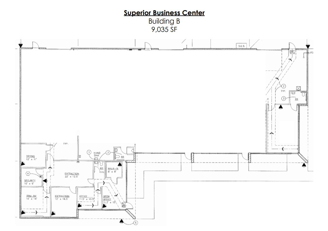 4116 E Superior Ave, Phoenix, AZ for lease Floor Plan- Image 1 of 1