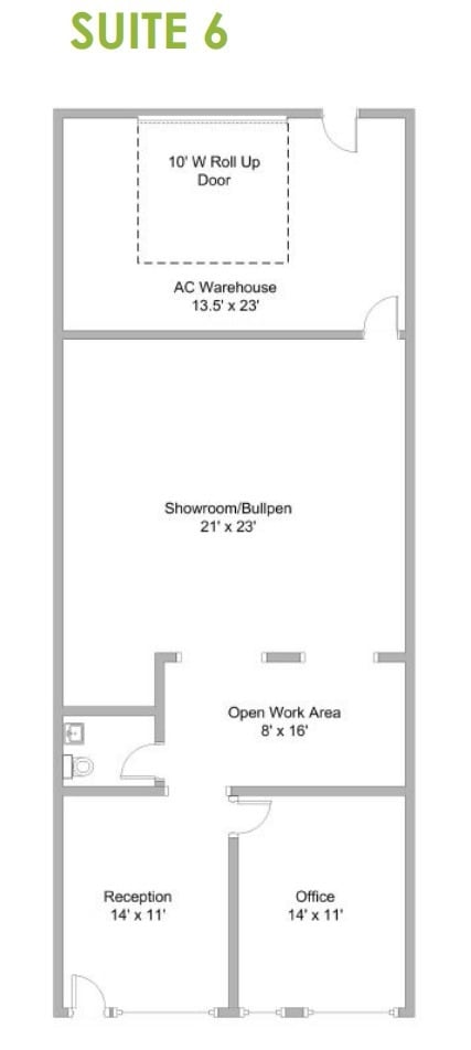 1835 E 6th St, Tempe, AZ for lease Floor Plan- Image 1 of 1