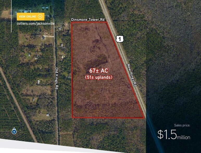 US 1 & Dinsmore Tower Road Dinsmore Towers Rd, Jacksonville, FL