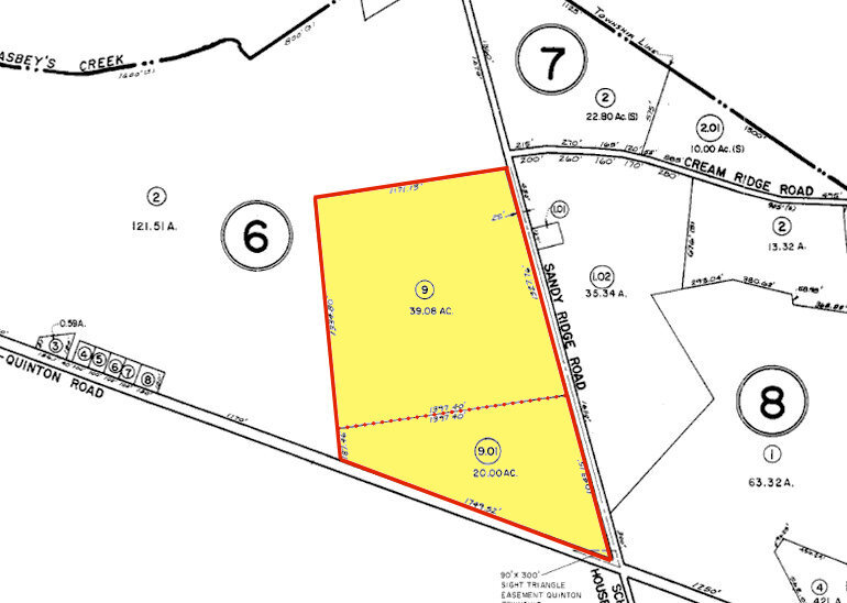 842 Salem Quinton Rd, Quinton, NJ for sale - Plat Map - Image 2 of 3