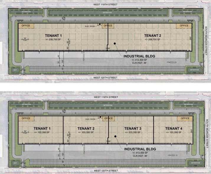 1001 W 119th St, Chicago, IL for lease - Floor Plan - Image 3 of 3