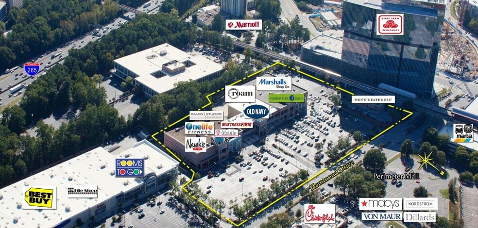 1121-1181 Hammond Dr NE, Atlanta, GA for lease - Building Photo - Image 1 of 6