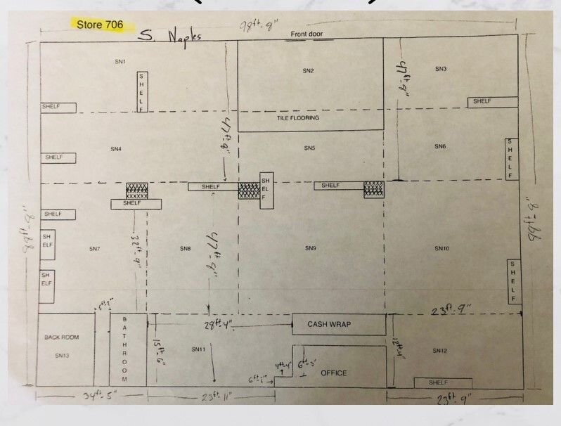 680 Tamiami Trl N, Naples, FL for lease Floor Plan- Image 1 of 1