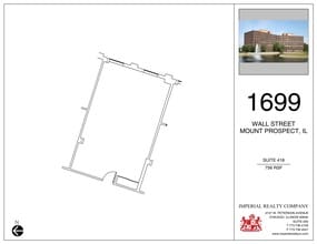 1699 Wall St, Mount Prospect, IL for lease Site Plan- Image 1 of 1