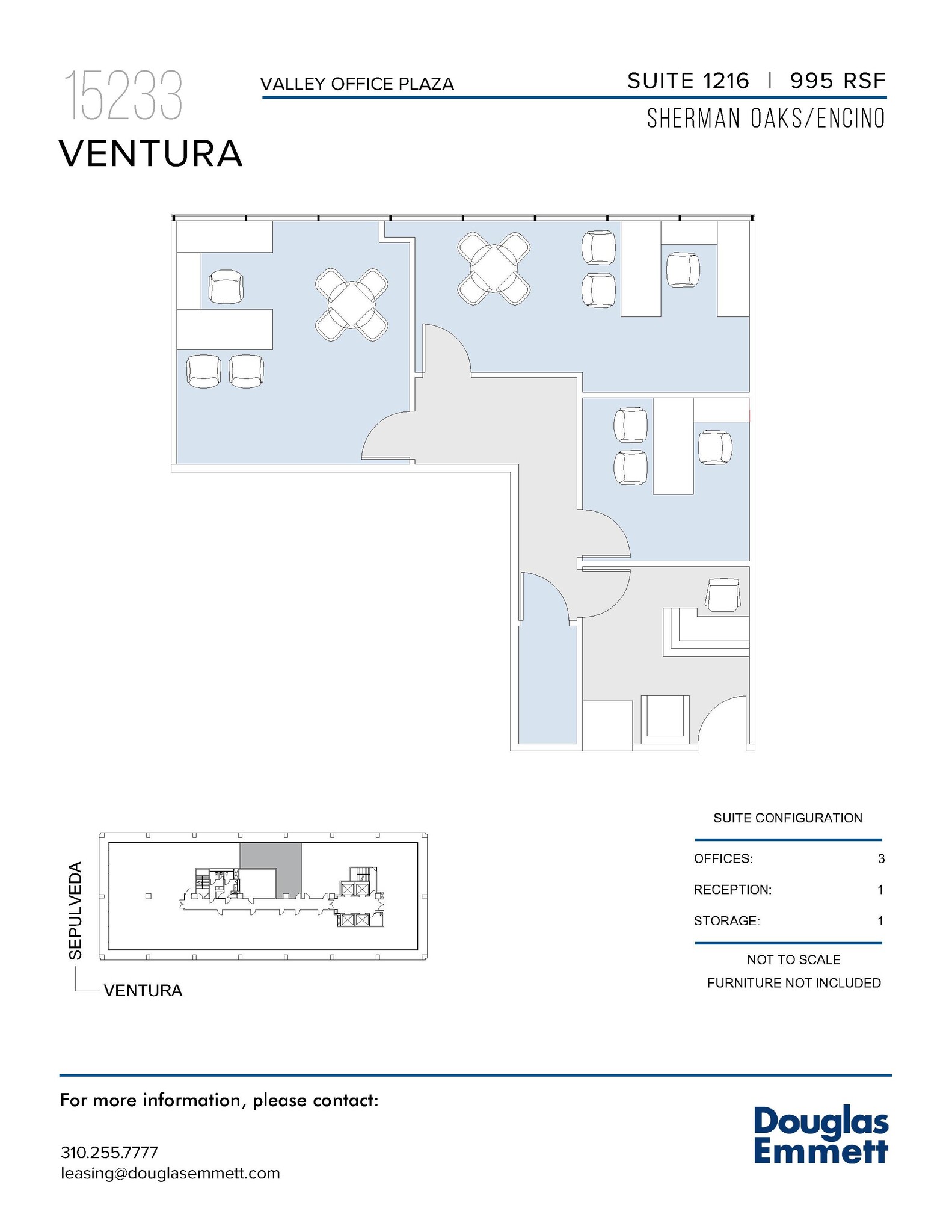 15233 Ventura Blvd, Sherman Oaks, CA for lease Floor Plan- Image 1 of 1