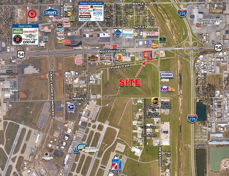 5803 Kellogg dr, Wichita, KS 67209 Flex for Lease