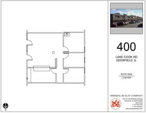 400 Lake Cook Rd, Deerfield, IL for lease Floor Plan- Image 1 of 6
