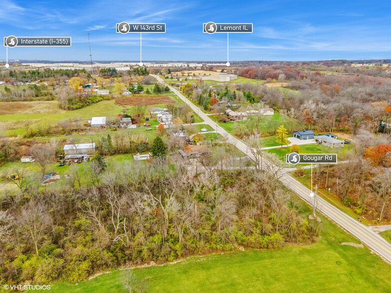 15532 S Gougar Rd, Homer Glen, IL for sale - Aerial - Image 2 of 46