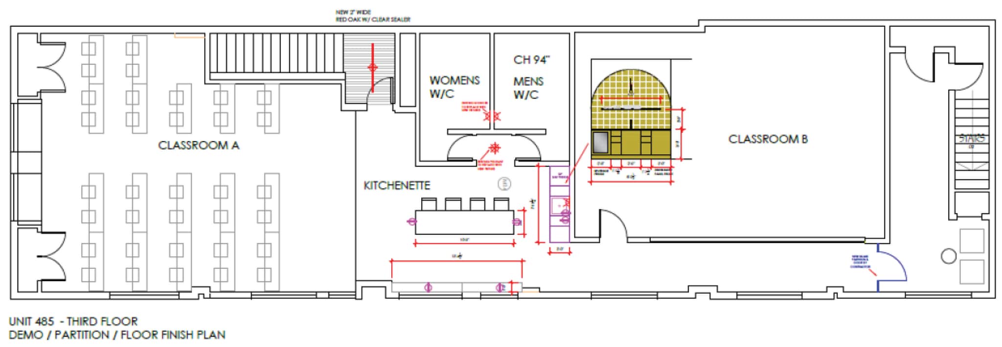 485 Queen St W, Toronto, ON for lease Floor Plan- Image 1 of 1