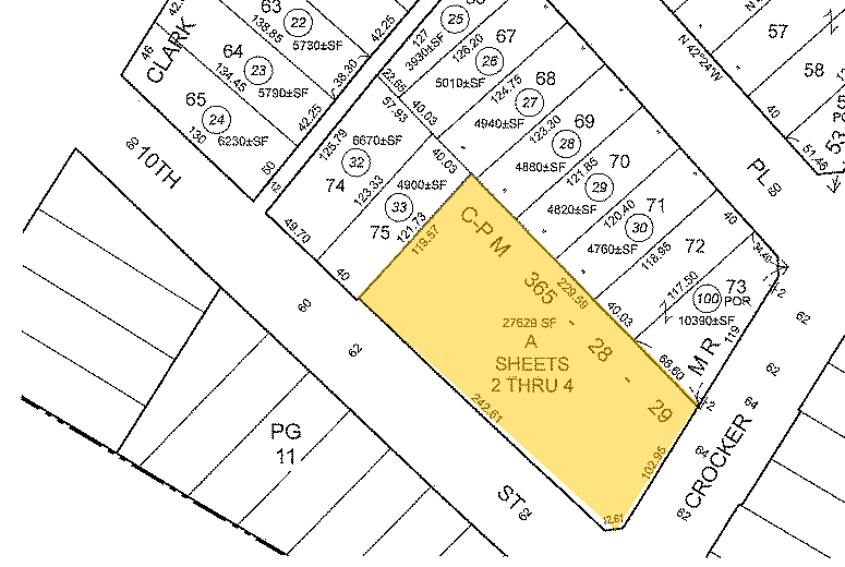 747 E 10th St, Los Angeles, CA for lease - Plat Map - Image 3 of 30