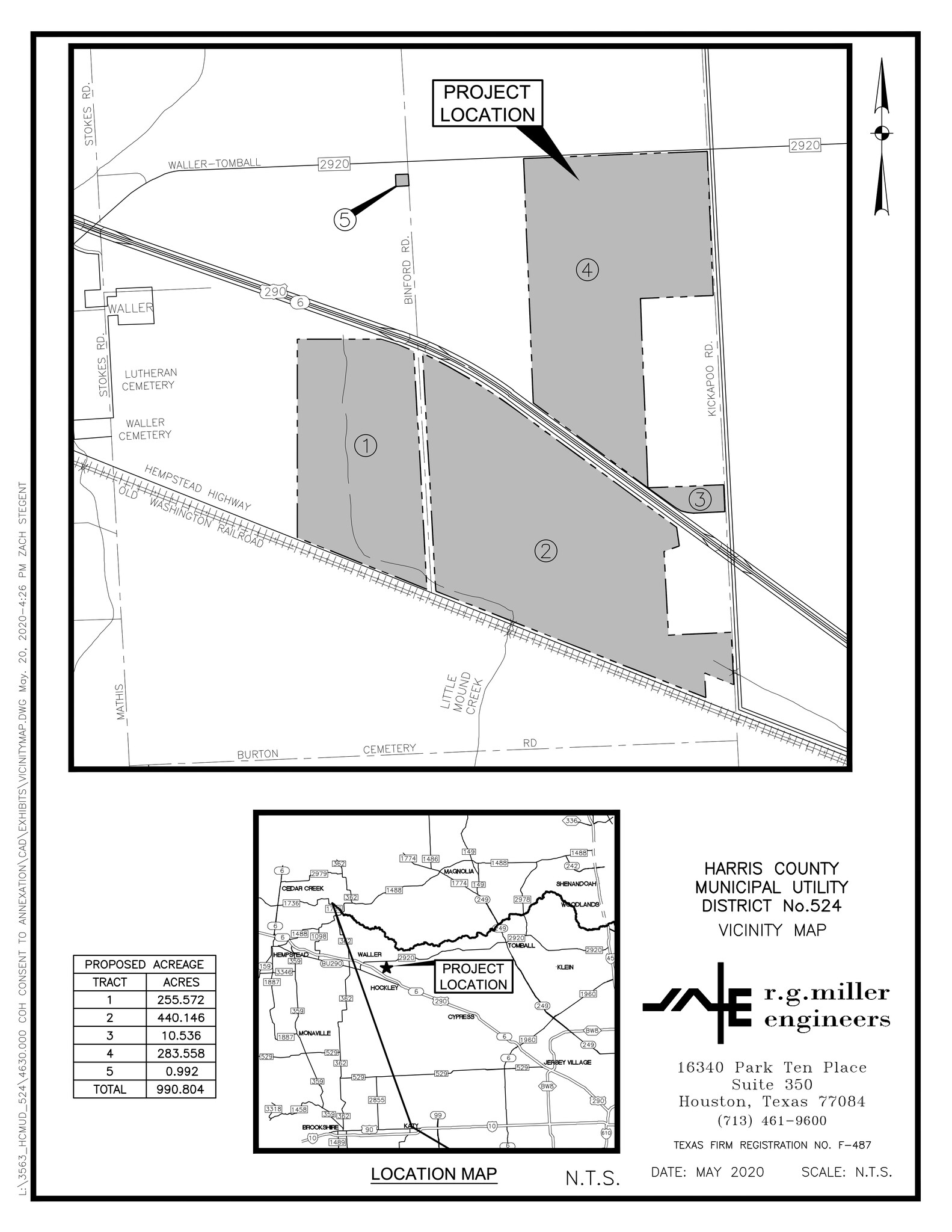 US 290, Hockley, TX for sale Site Plan- Image 1 of 2