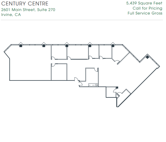 2601-2603 Main St, Irvine, CA for lease Floor Plan- Image 1 of 1