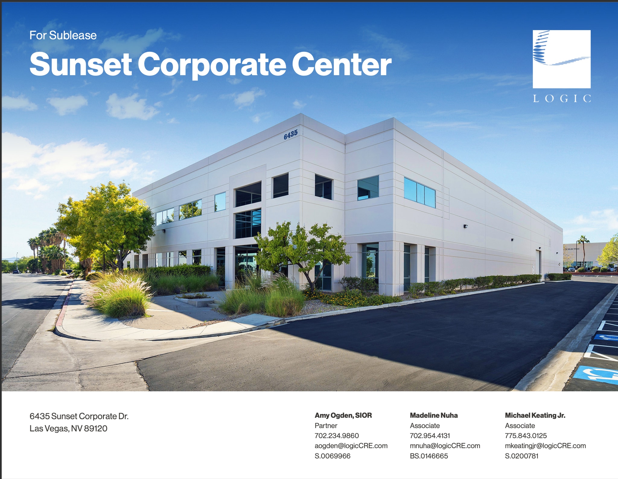 6435 Sunset Corporate Dr, Las Vegas, NV for lease Building Photo- Image 1 of 6