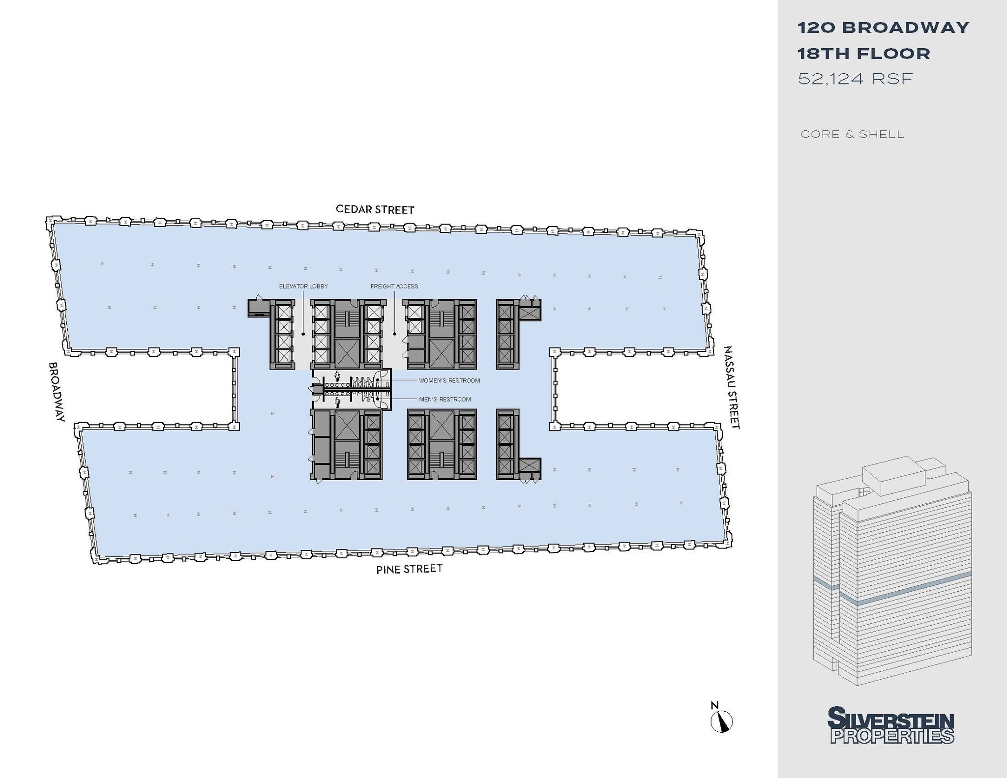 120 Broadway, New York, NY for lease Floor Plan- Image 1 of 4