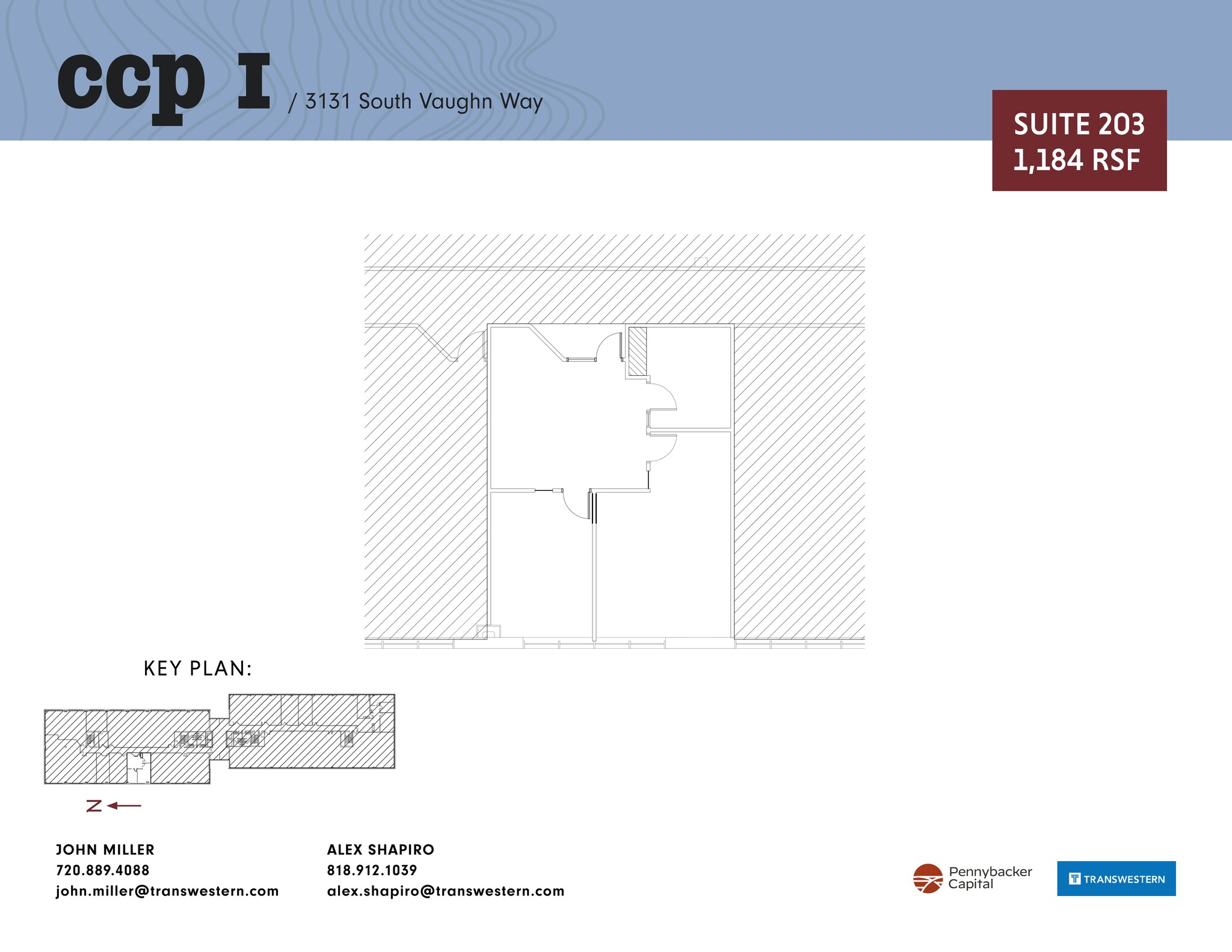 3131 S Vaughn Way, Aurora, CO for lease Site Plan- Image 1 of 2