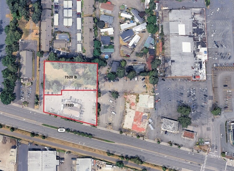 7520 NE Bothell Way, Kenmore, WA for sale - Plat Map - Image 3 of 4