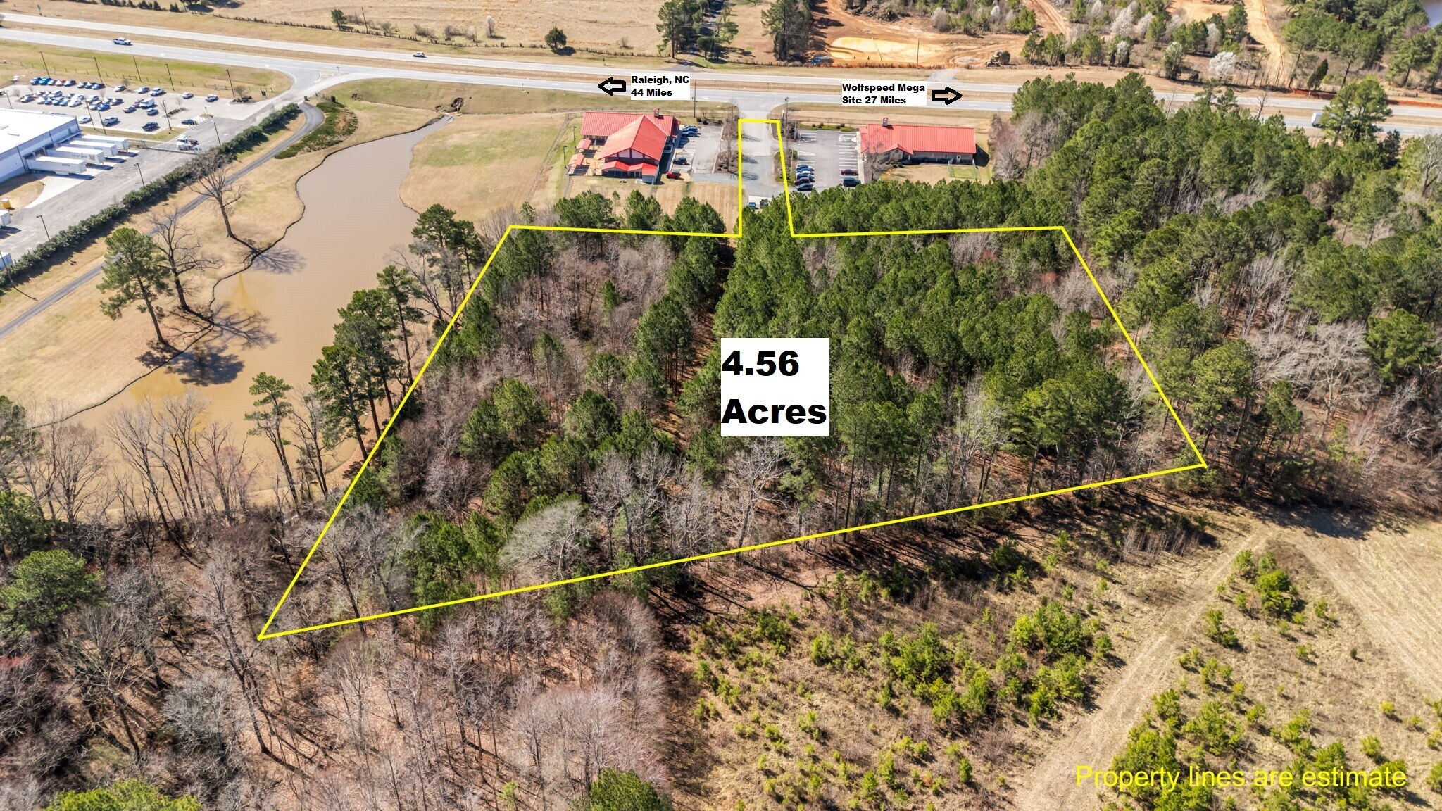 2104 Boone Trail Road, Sanford, NC for sale Aerial- Image 1 of 17