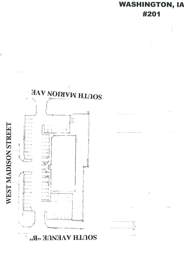 225 W Madison St, Washington, IA for sale Site Plan- Image 1 of 1